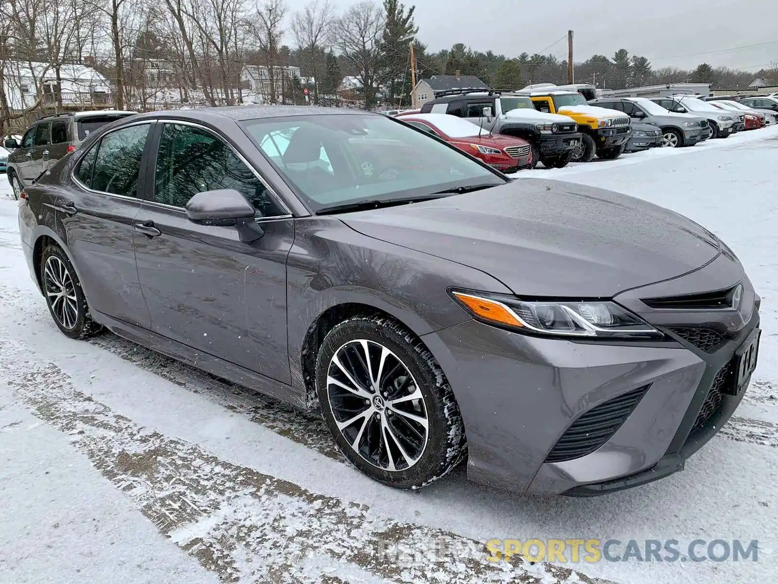 1 Photograph of a damaged car 4T1B11HK3KU773019 TOYOTA CAMRY 2019