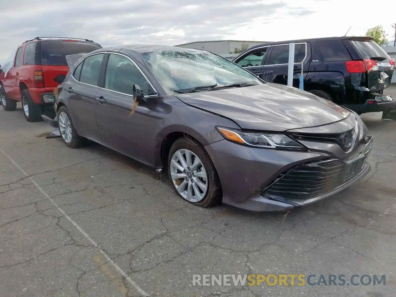 1 Photograph of a damaged car 4T1B11HK3KU773523 TOYOTA CAMRY 2019