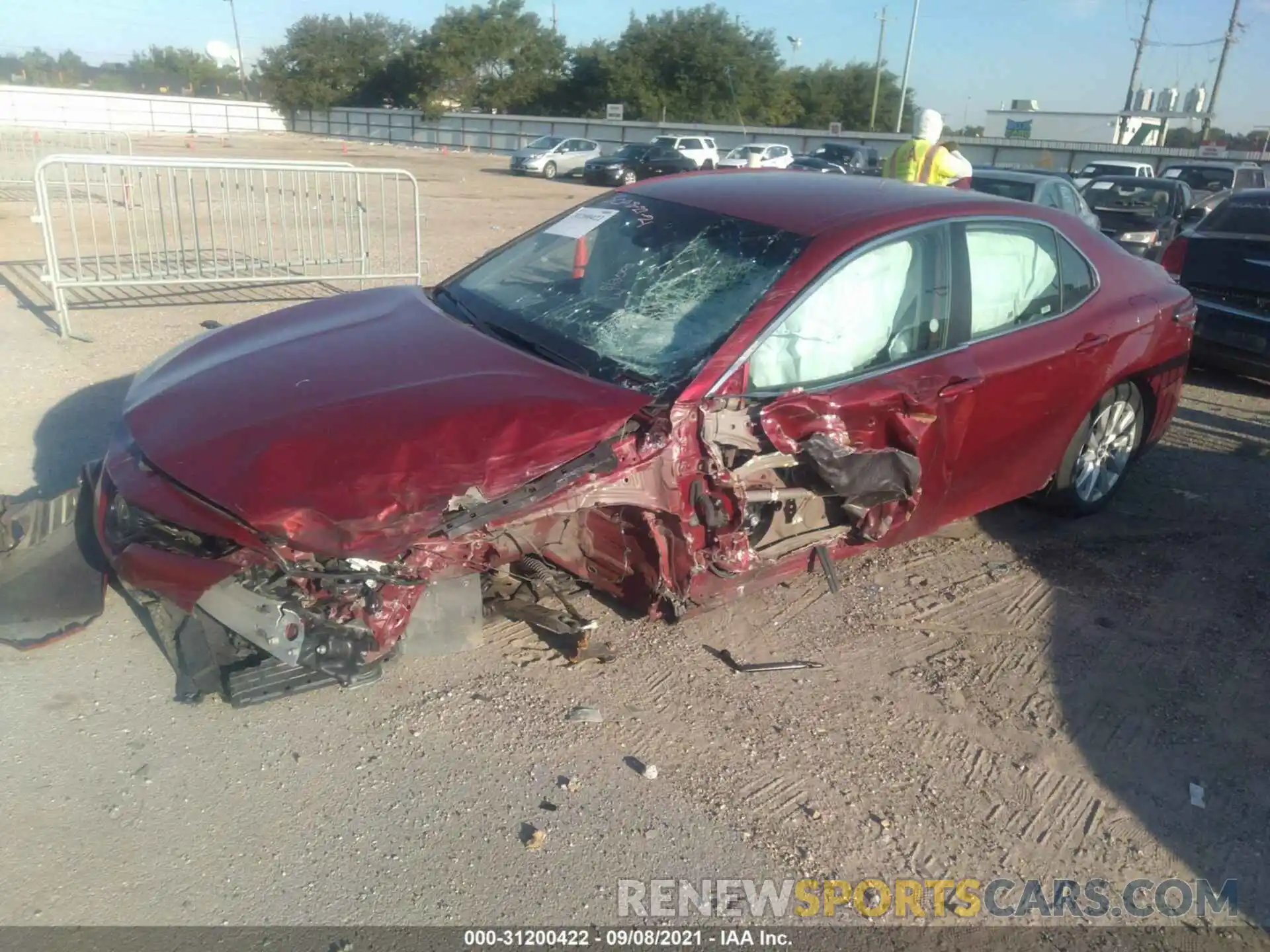 2 Photograph of a damaged car 4T1B11HK3KU773554 TOYOTA CAMRY 2019