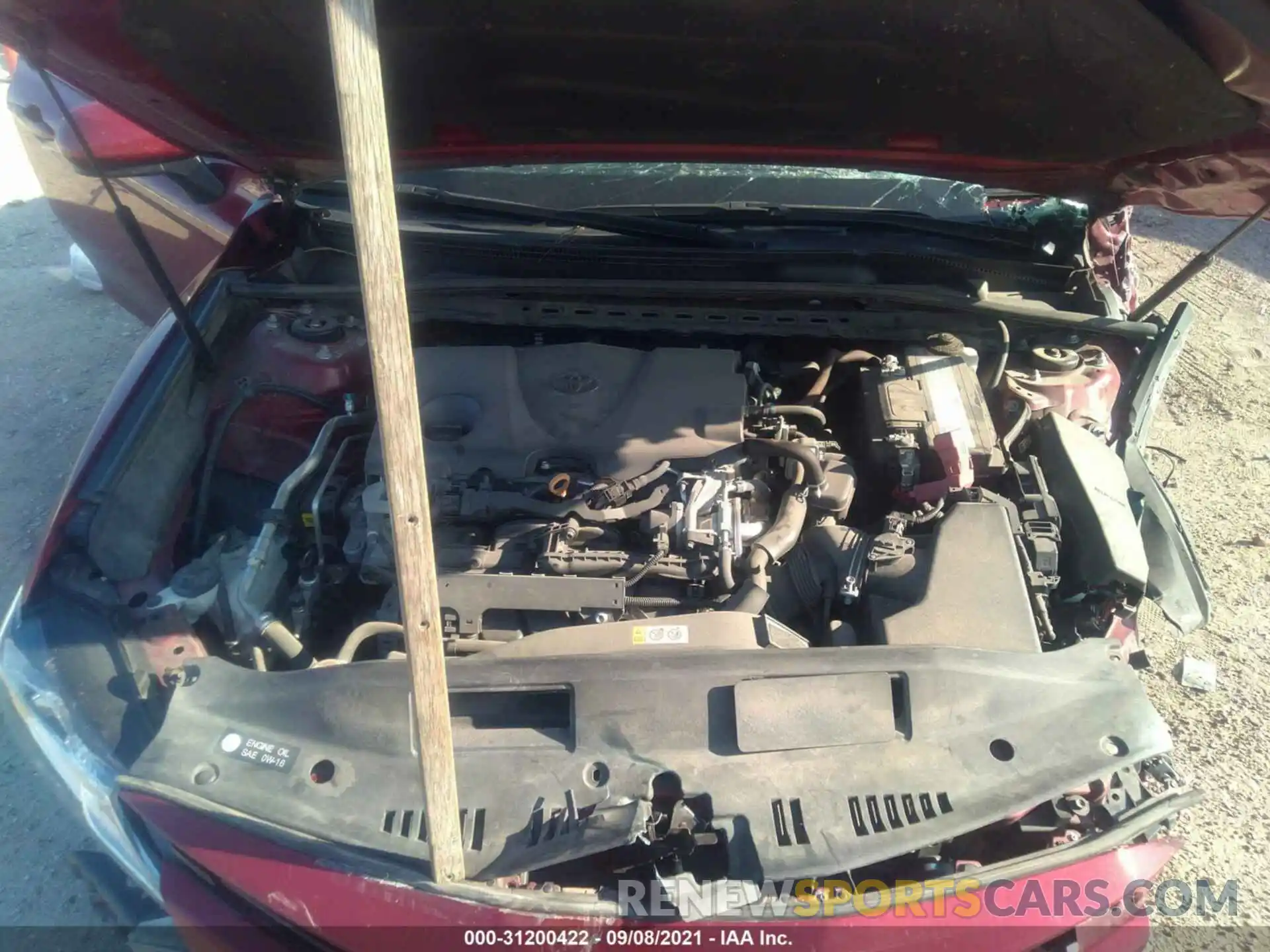 8 Photograph of a damaged car 4T1B11HK3KU773554 TOYOTA CAMRY 2019