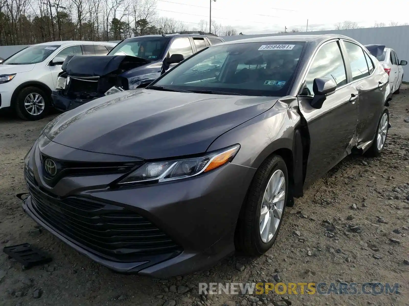 2 Photograph of a damaged car 4T1B11HK3KU774560 TOYOTA CAMRY 2019