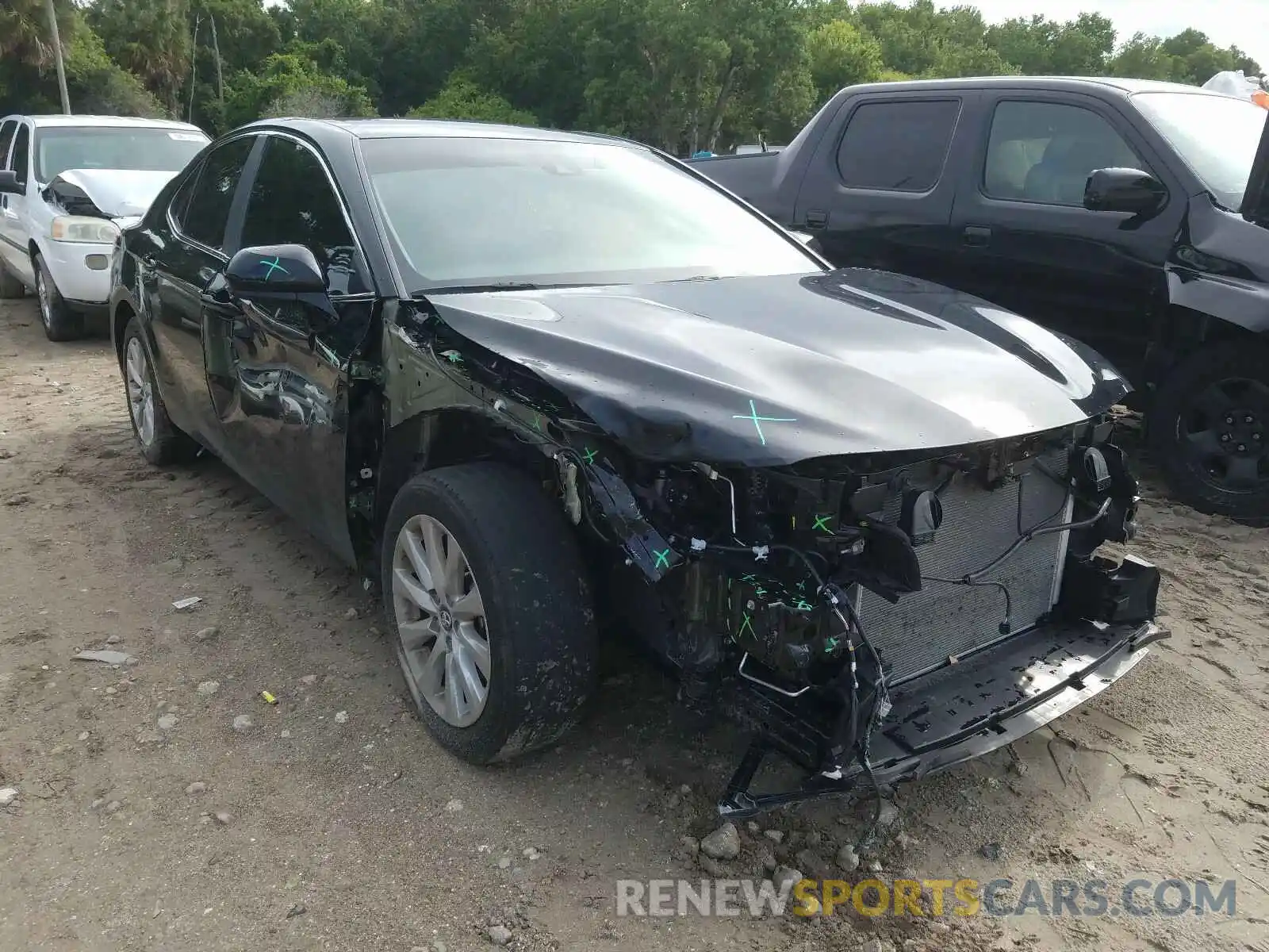 1 Photograph of a damaged car 4T1B11HK3KU774820 TOYOTA CAMRY 2019