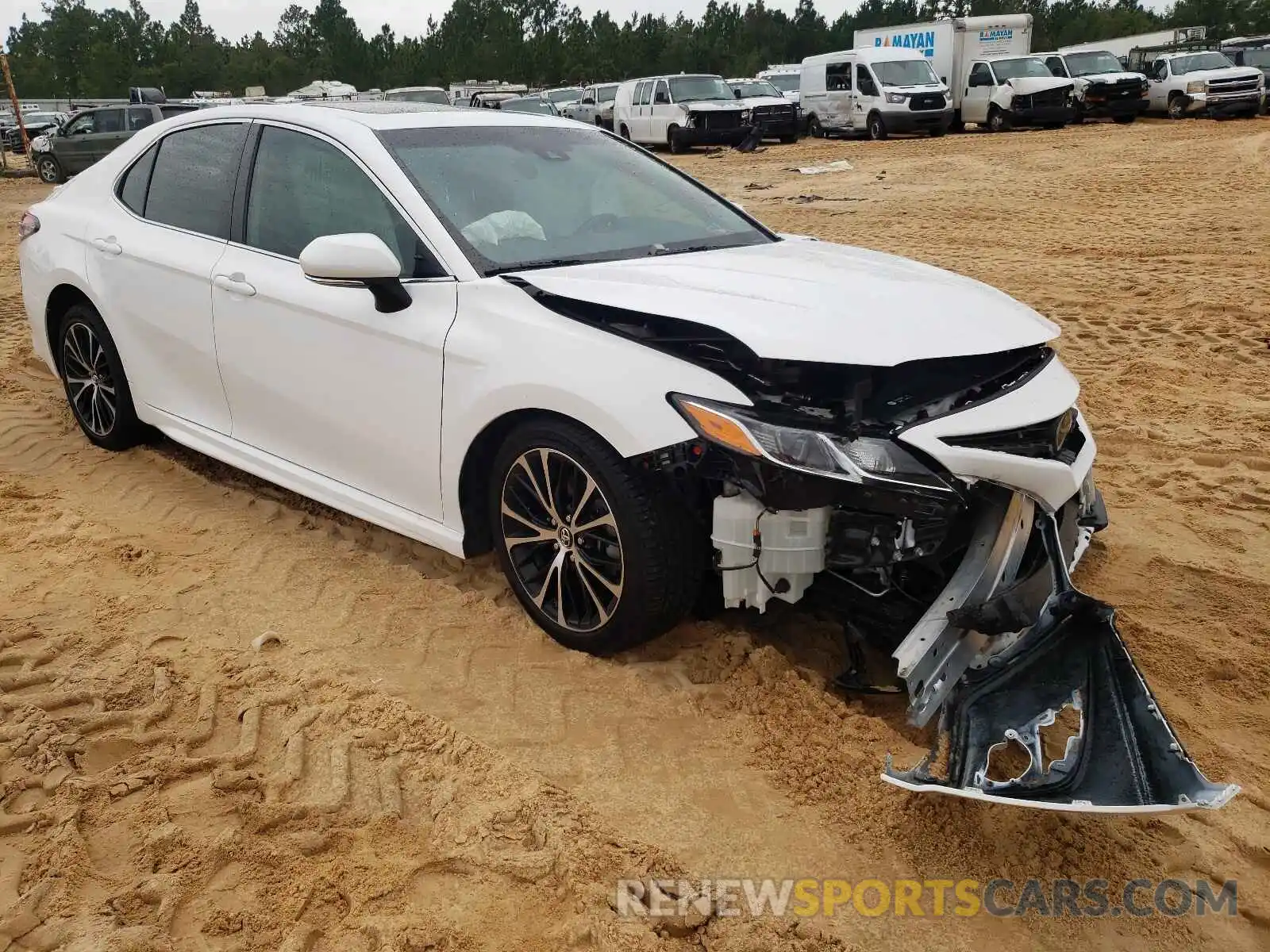 1 Photograph of a damaged car 4T1B11HK3KU776650 TOYOTA CAMRY 2019