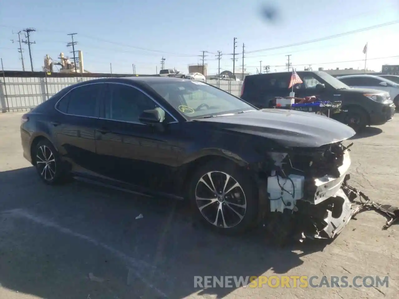 1 Photograph of a damaged car 4T1B11HK3KU776728 TOYOTA CAMRY 2019