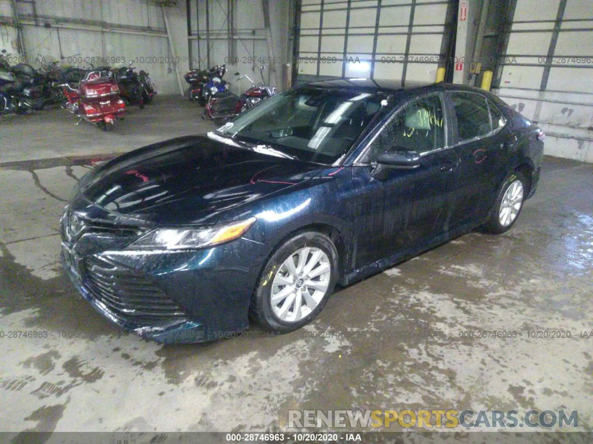 2 Photograph of a damaged car 4T1B11HK3KU776793 TOYOTA CAMRY 2019