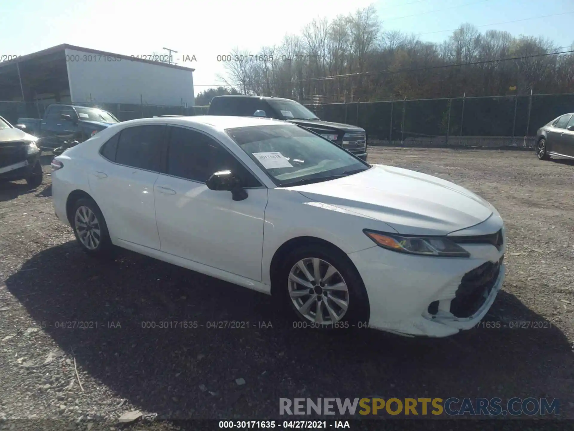 1 Photograph of a damaged car 4T1B11HK3KU777135 TOYOTA CAMRY 2019