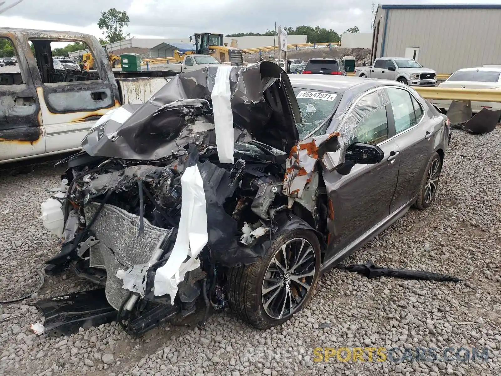 2 Photograph of a damaged car 4T1B11HK3KU777765 TOYOTA CAMRY 2019