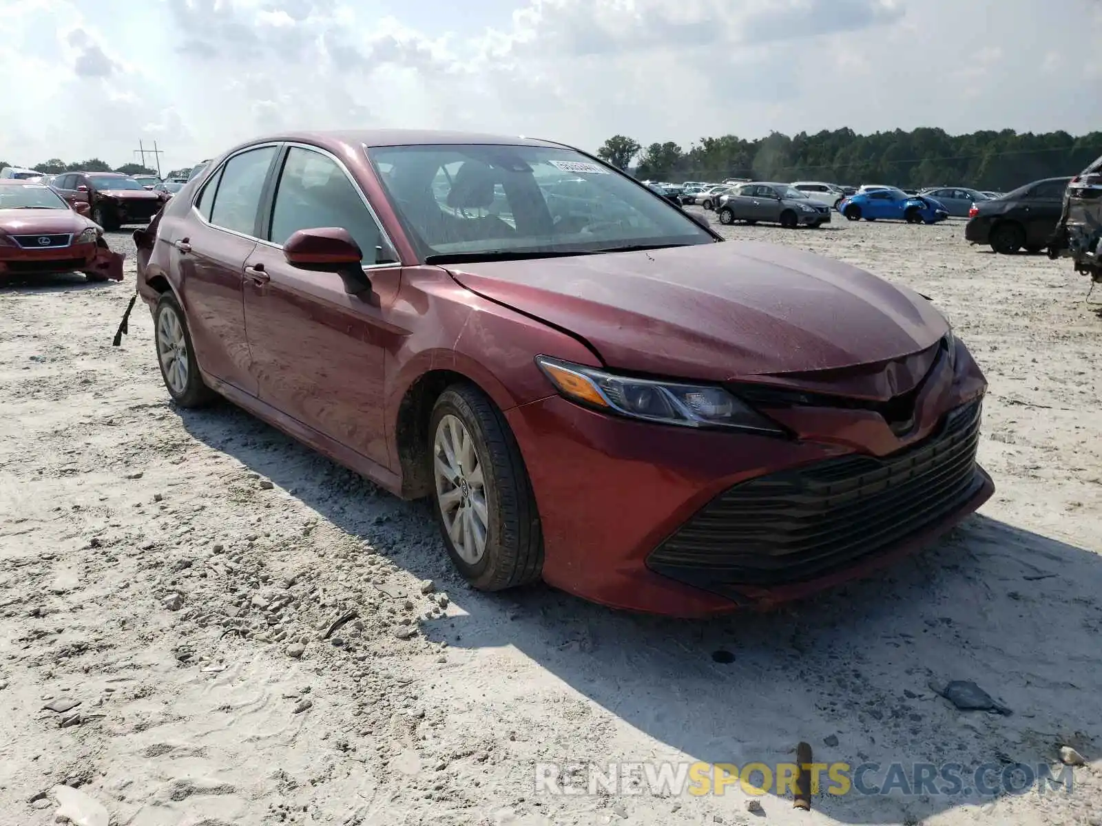 1 Photograph of a damaged car 4T1B11HK3KU779256 TOYOTA CAMRY 2019