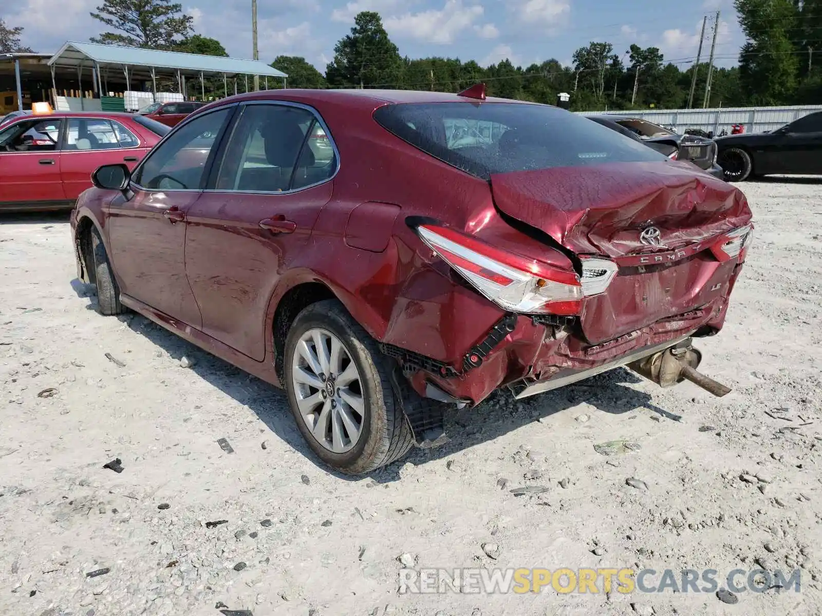 3 Photograph of a damaged car 4T1B11HK3KU779256 TOYOTA CAMRY 2019