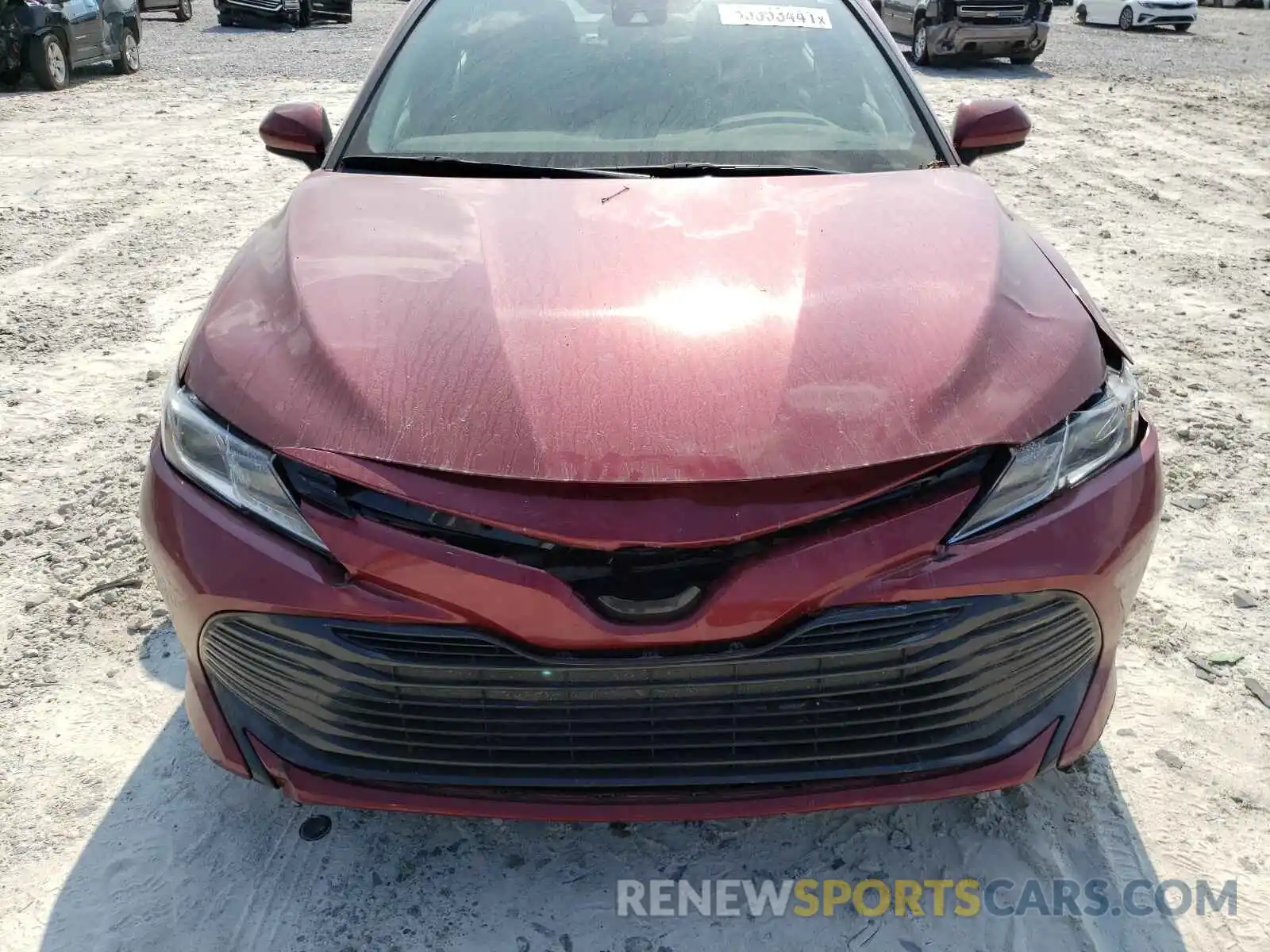 7 Photograph of a damaged car 4T1B11HK3KU779256 TOYOTA CAMRY 2019