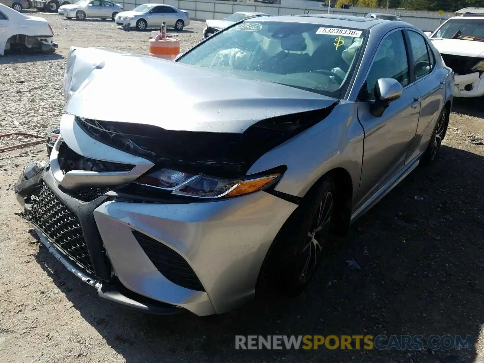 2 Photograph of a damaged car 4T1B11HK3KU779435 TOYOTA CAMRY 2019