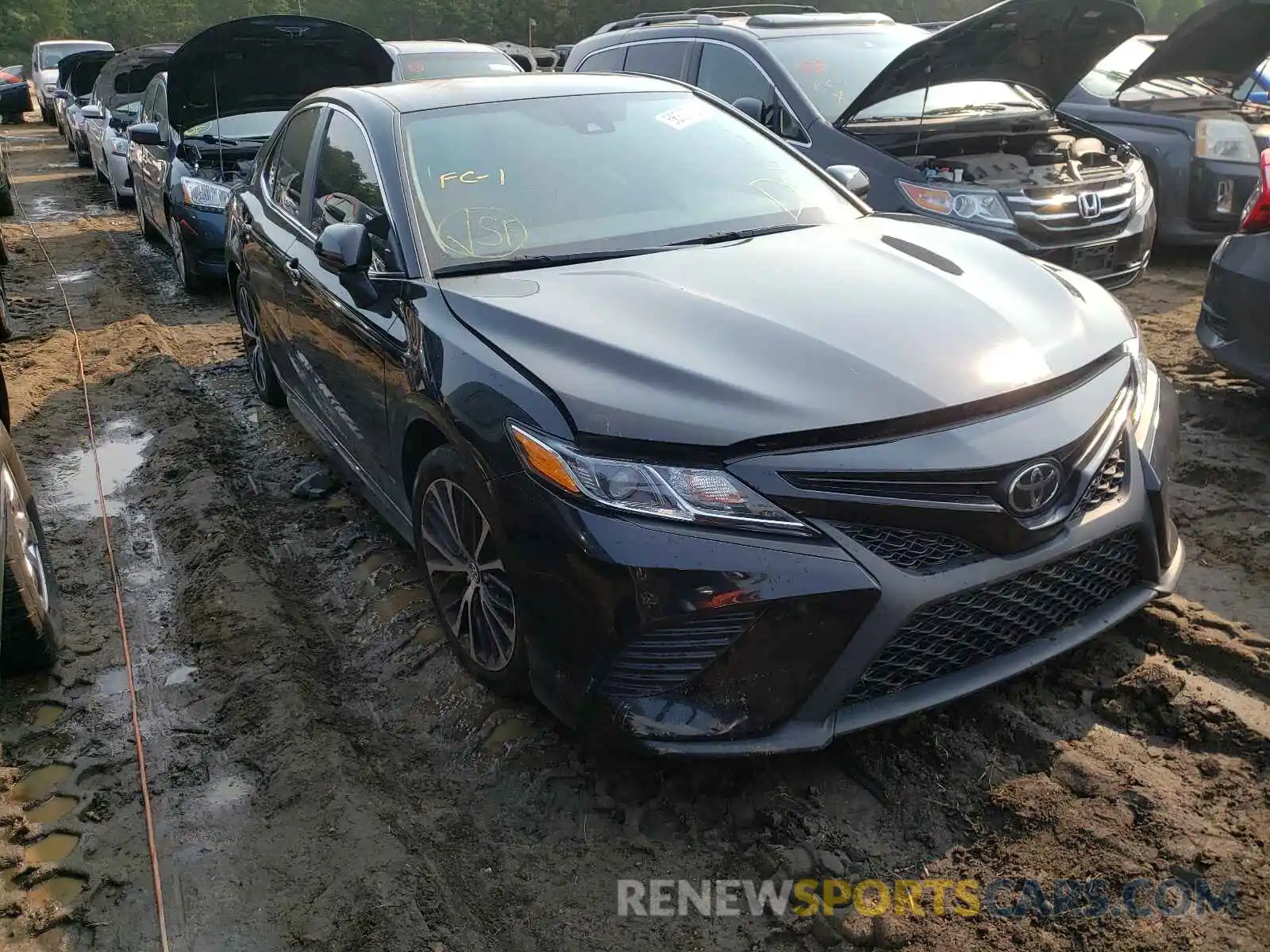 1 Photograph of a damaged car 4T1B11HK3KU780410 TOYOTA CAMRY 2019