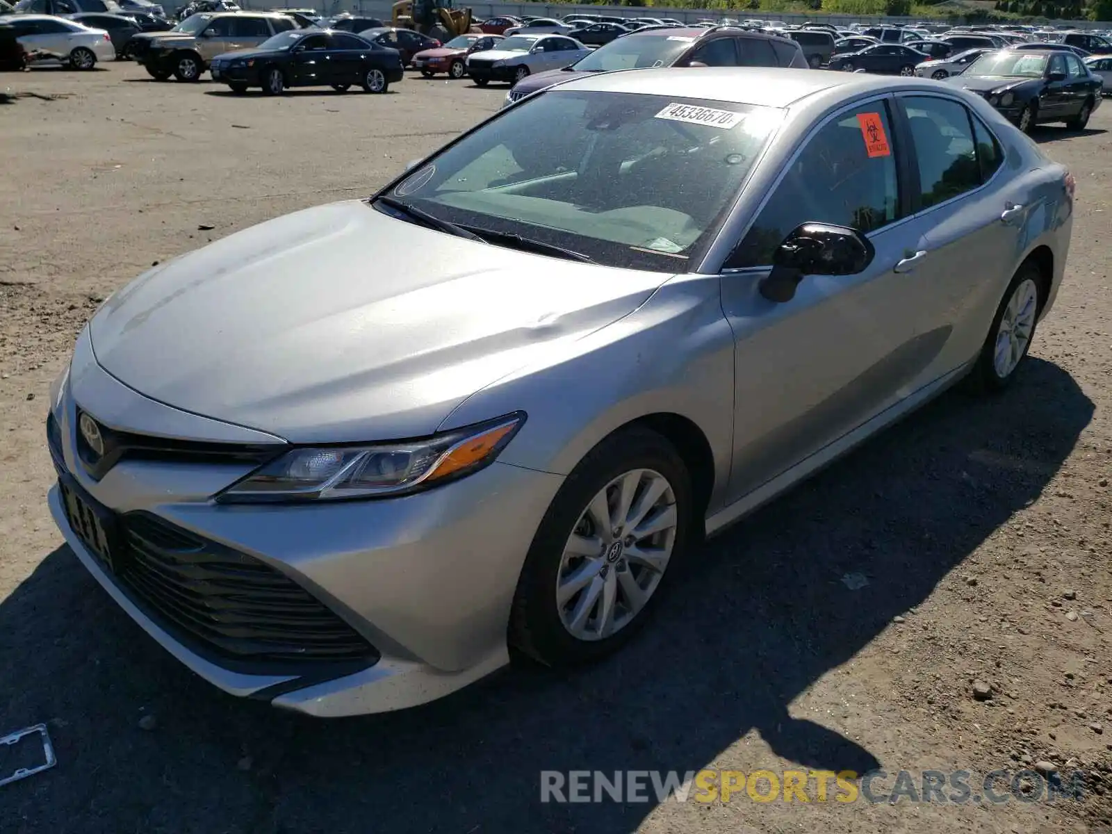 2 Photograph of a damaged car 4T1B11HK3KU780570 TOYOTA CAMRY 2019