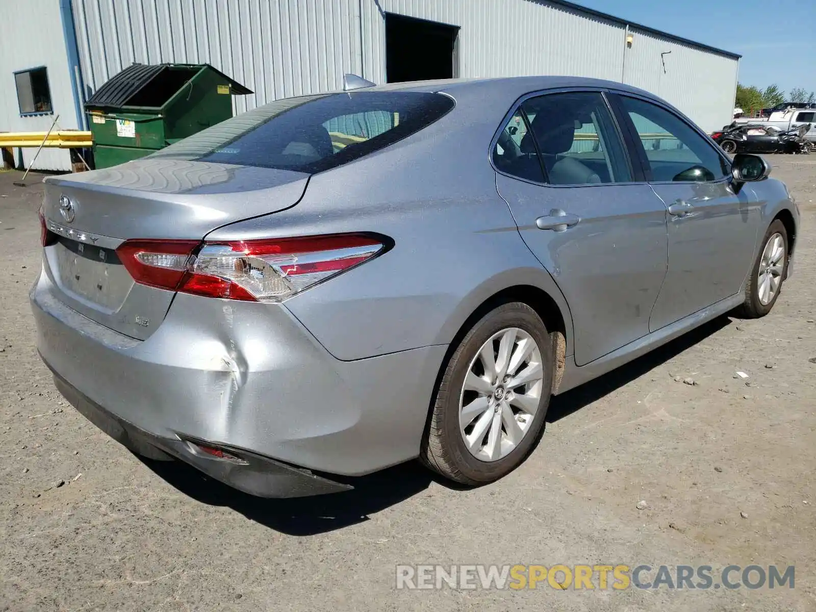 4 Photograph of a damaged car 4T1B11HK3KU780570 TOYOTA CAMRY 2019