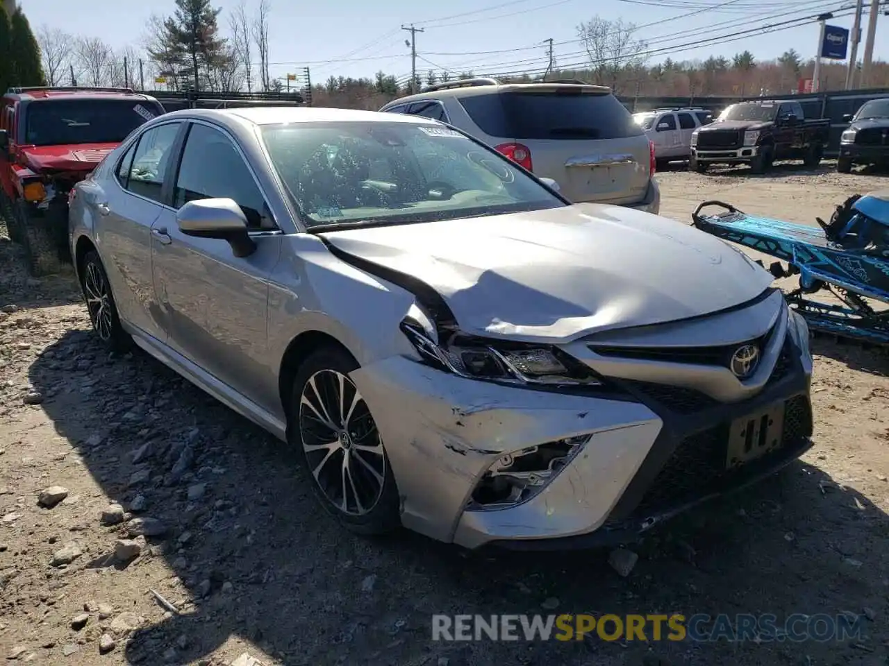 1 Photograph of a damaged car 4T1B11HK3KU780939 TOYOTA CAMRY 2019