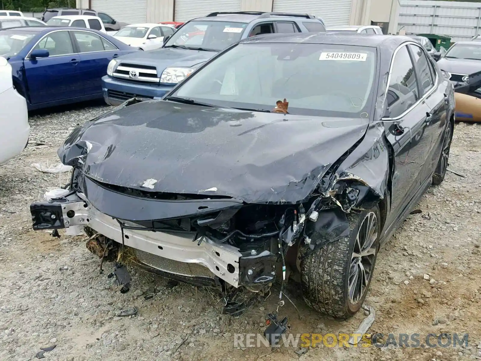 2 Photograph of a damaged car 4T1B11HK3KU780987 TOYOTA CAMRY 2019