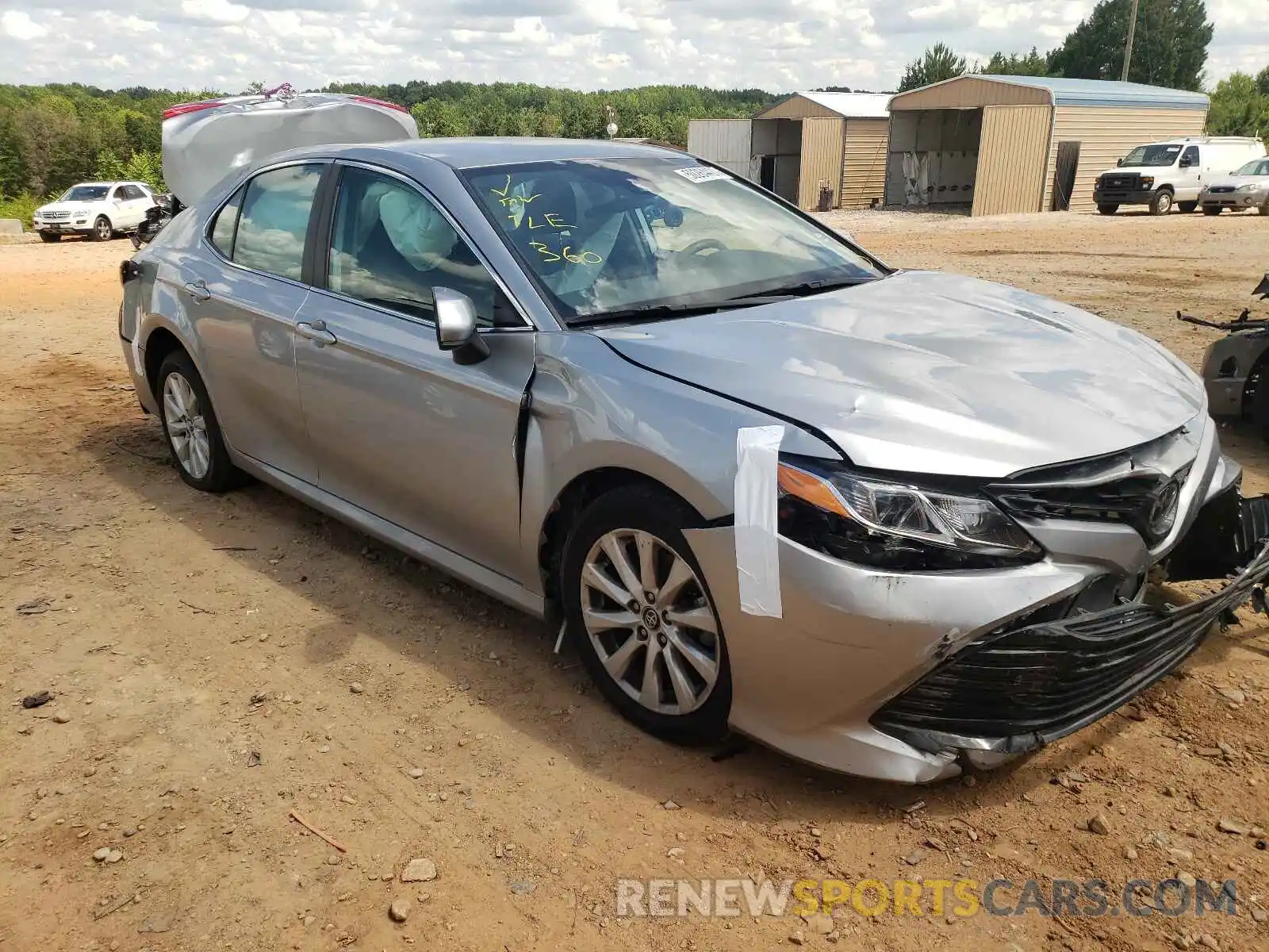 1 Photograph of a damaged car 4T1B11HK3KU782447 TOYOTA CAMRY 2019