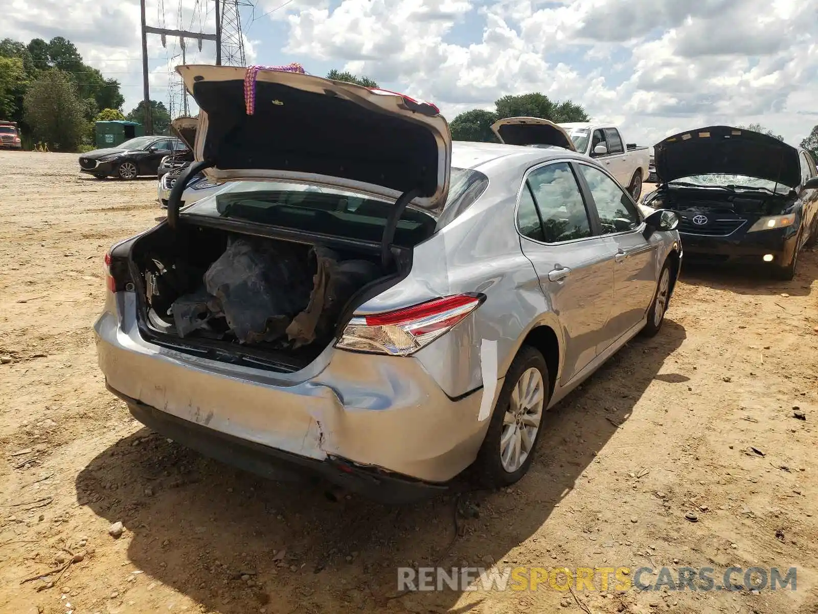 4 Photograph of a damaged car 4T1B11HK3KU782447 TOYOTA CAMRY 2019