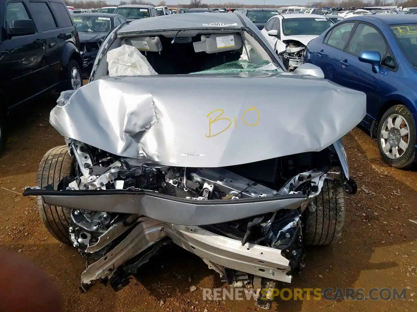 7 Photograph of a damaged car 4T1B11HK3KU782884 TOYOTA CAMRY 2019