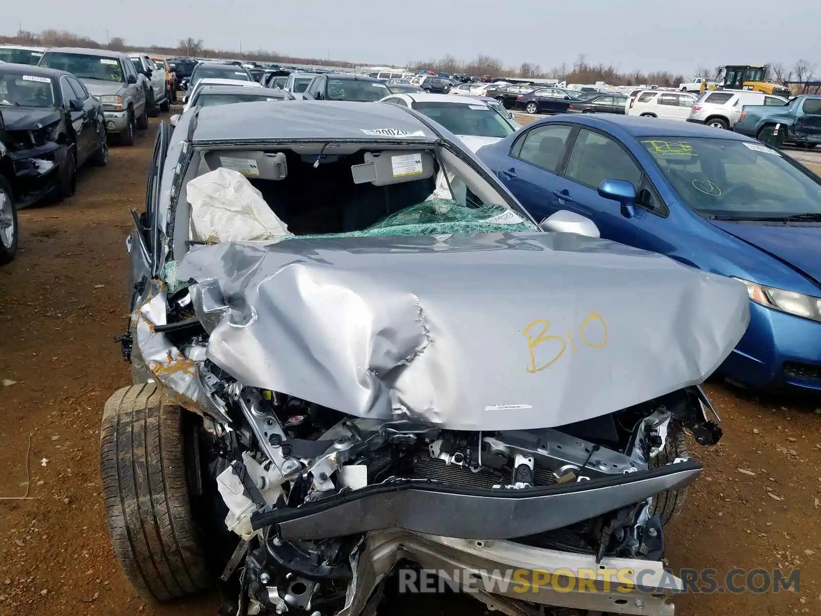 9 Photograph of a damaged car 4T1B11HK3KU782884 TOYOTA CAMRY 2019