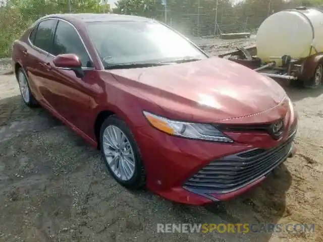 1 Photograph of a damaged car 4T1B11HK3KU783906 TOYOTA CAMRY 2019