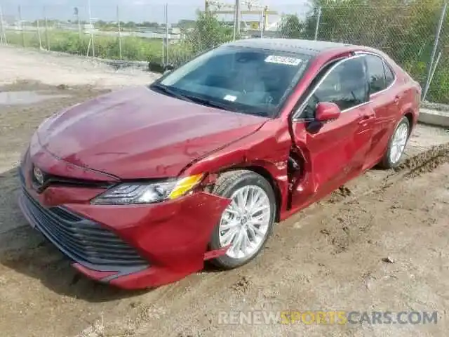 2 Photograph of a damaged car 4T1B11HK3KU783906 TOYOTA CAMRY 2019