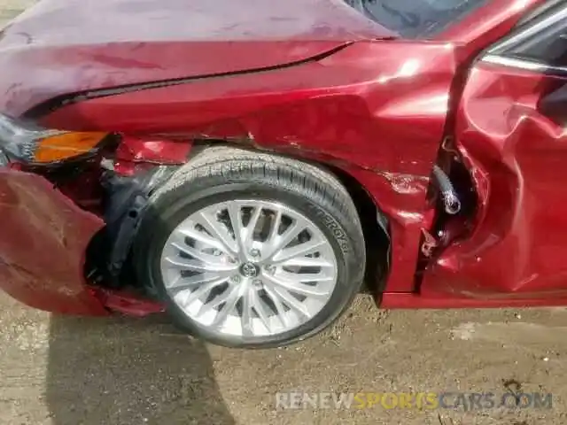 9 Photograph of a damaged car 4T1B11HK3KU783906 TOYOTA CAMRY 2019