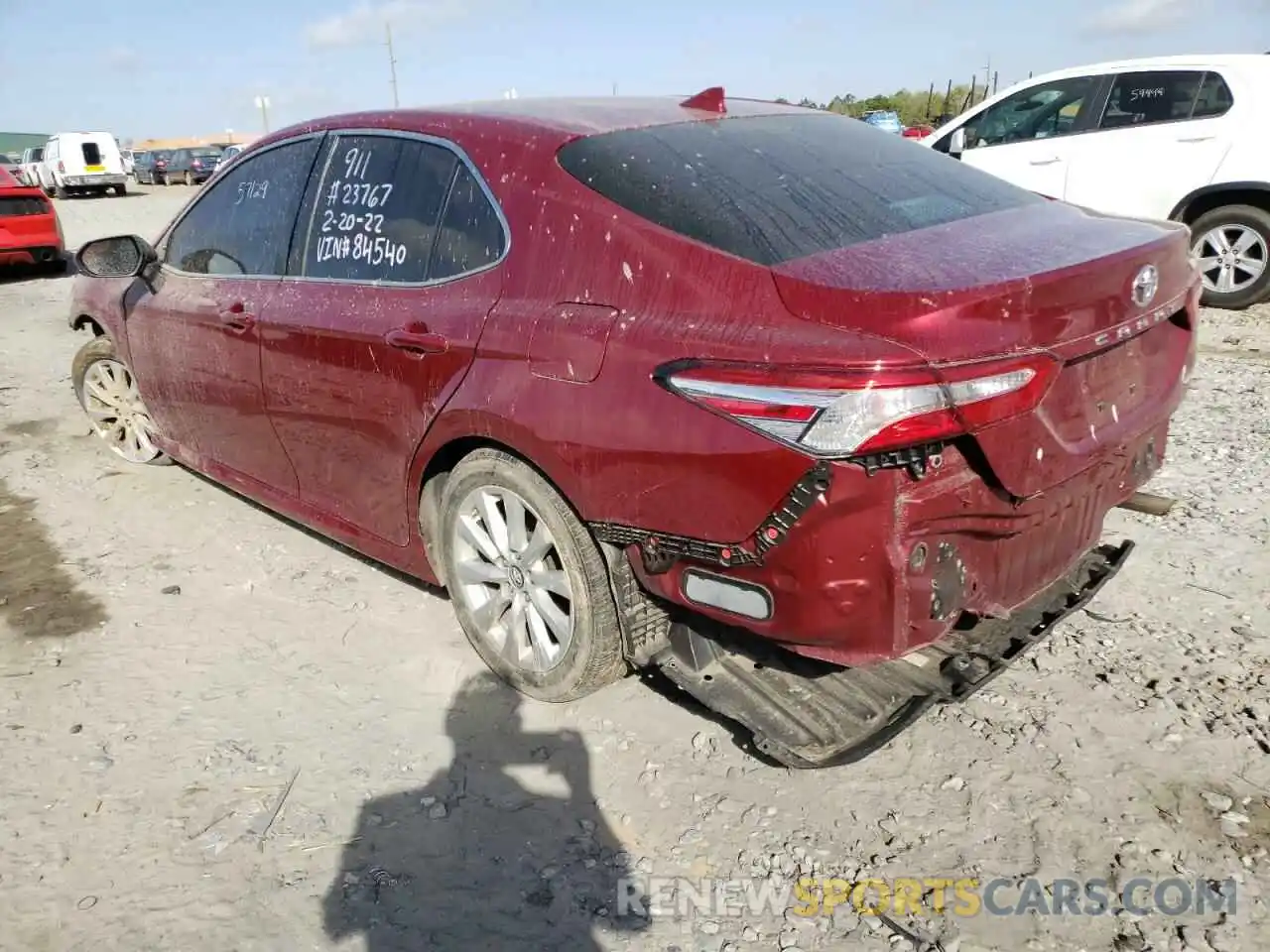 3 Photograph of a damaged car 4T1B11HK3KU784540 TOYOTA CAMRY 2019