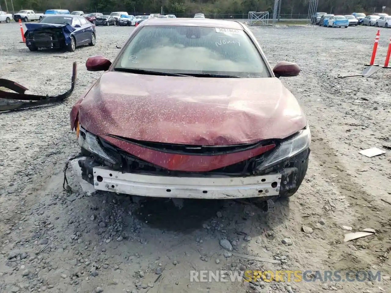 9 Photograph of a damaged car 4T1B11HK3KU784540 TOYOTA CAMRY 2019