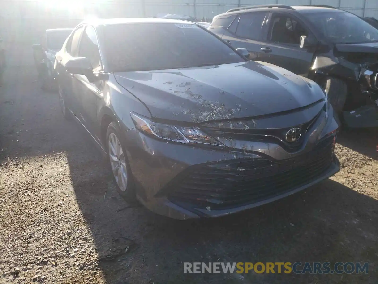 1 Photograph of a damaged car 4T1B11HK3KU784747 TOYOTA CAMRY 2019