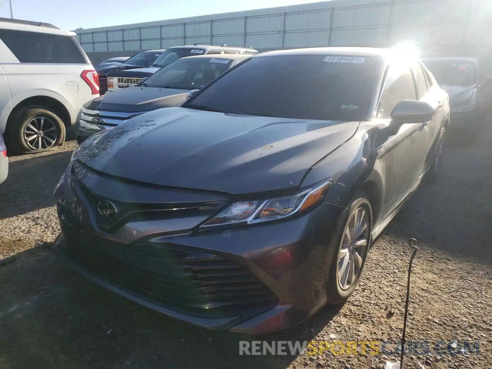 2 Photograph of a damaged car 4T1B11HK3KU784747 TOYOTA CAMRY 2019