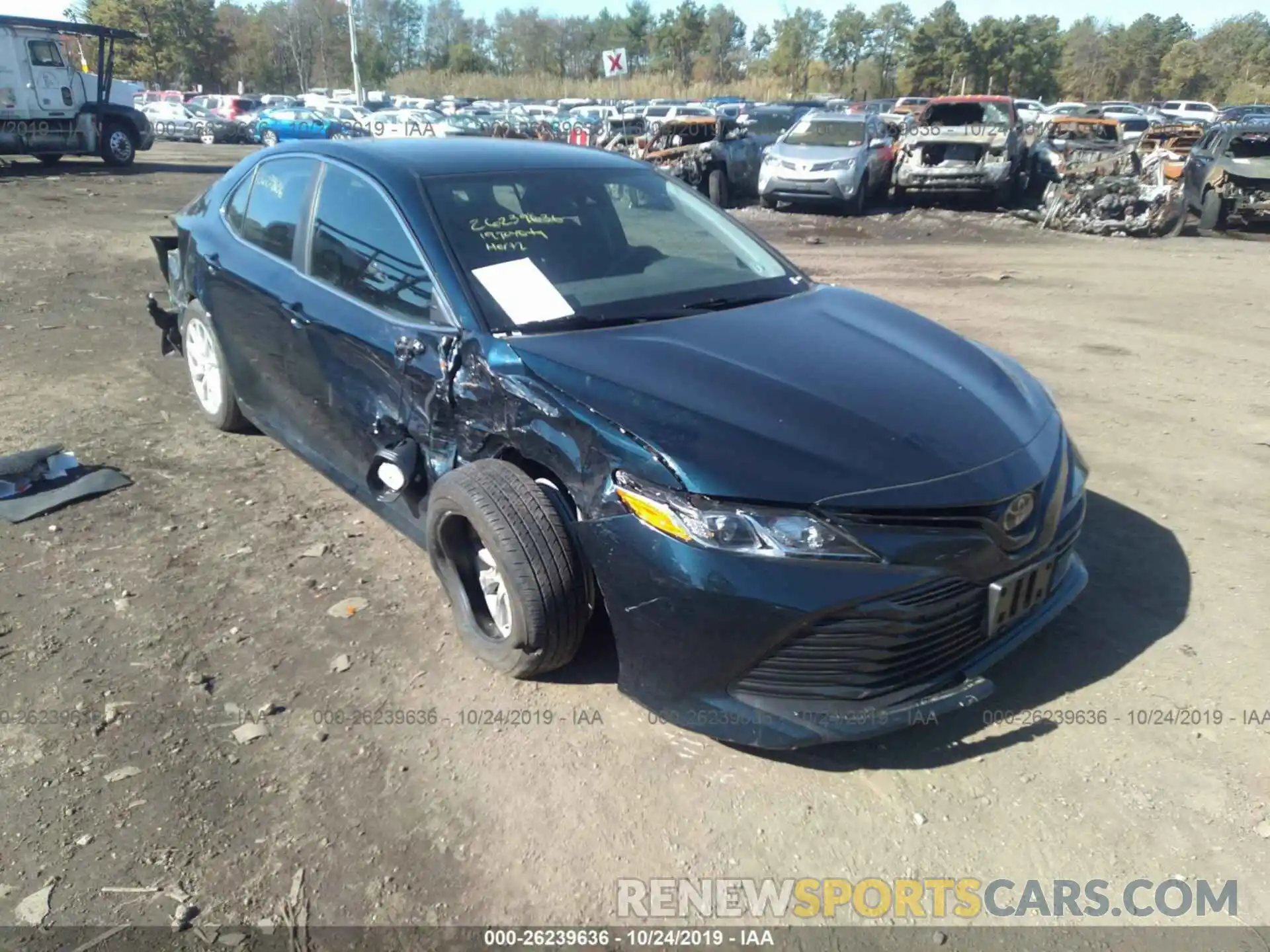 1 Photograph of a damaged car 4T1B11HK3KU785851 TOYOTA CAMRY 2019