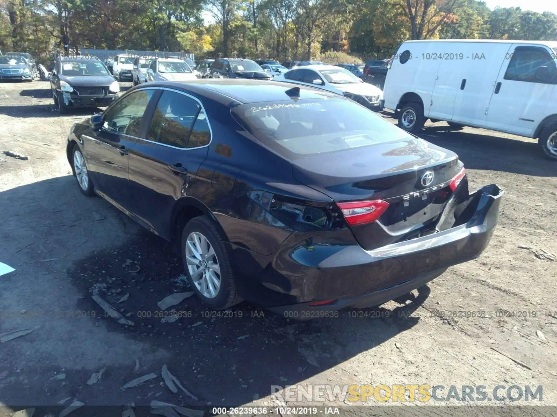 3 Photograph of a damaged car 4T1B11HK3KU785851 TOYOTA CAMRY 2019