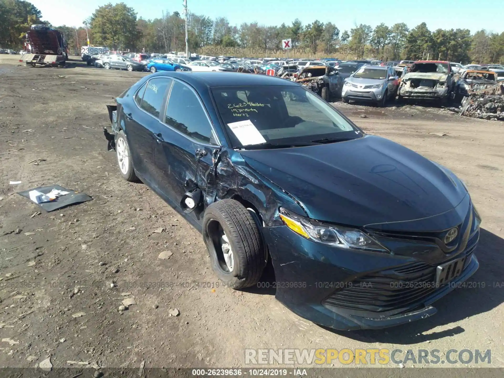 6 Photograph of a damaged car 4T1B11HK3KU785851 TOYOTA CAMRY 2019