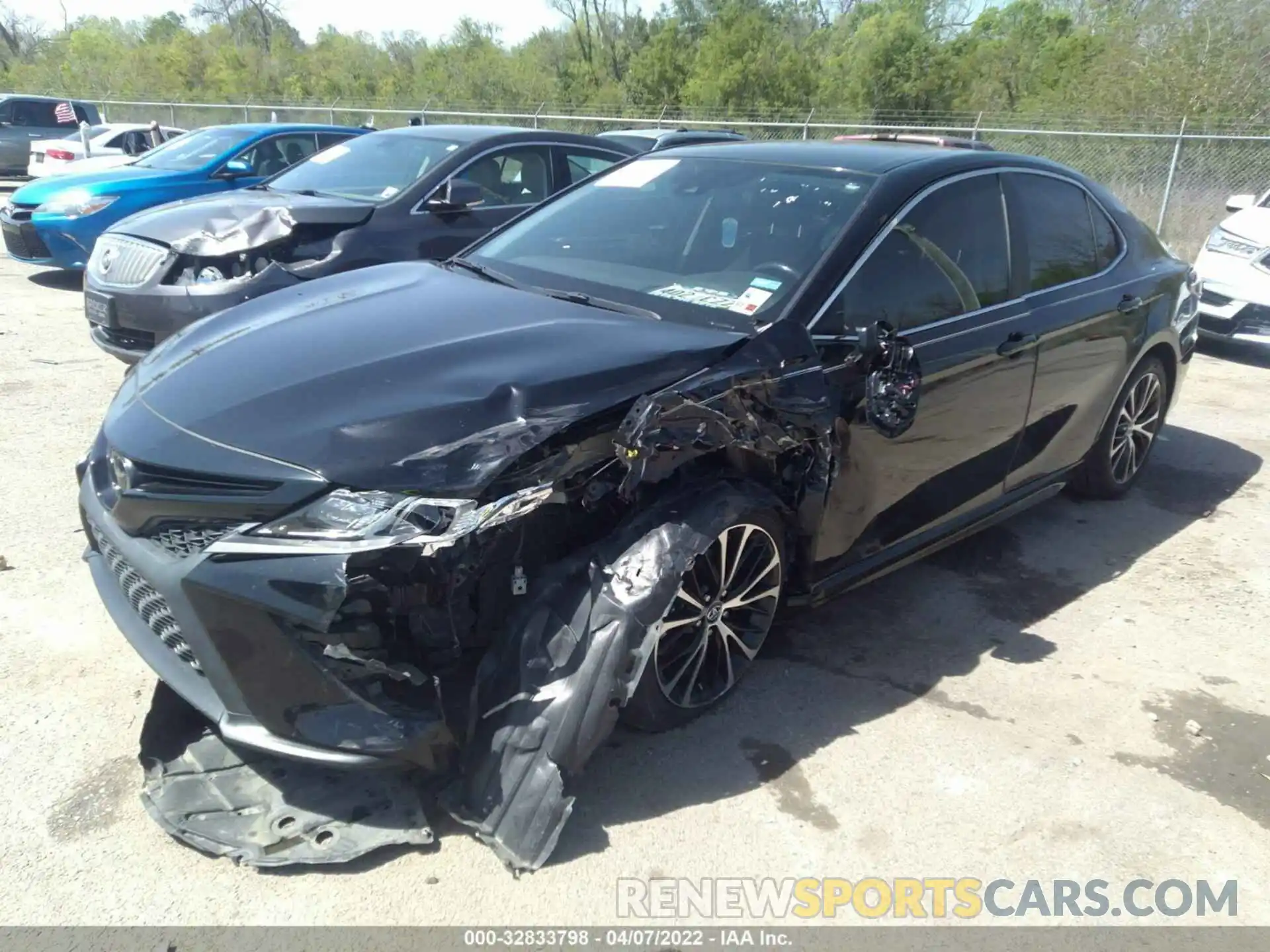 2 Photograph of a damaged car 4T1B11HK3KU786367 TOYOTA CAMRY 2019