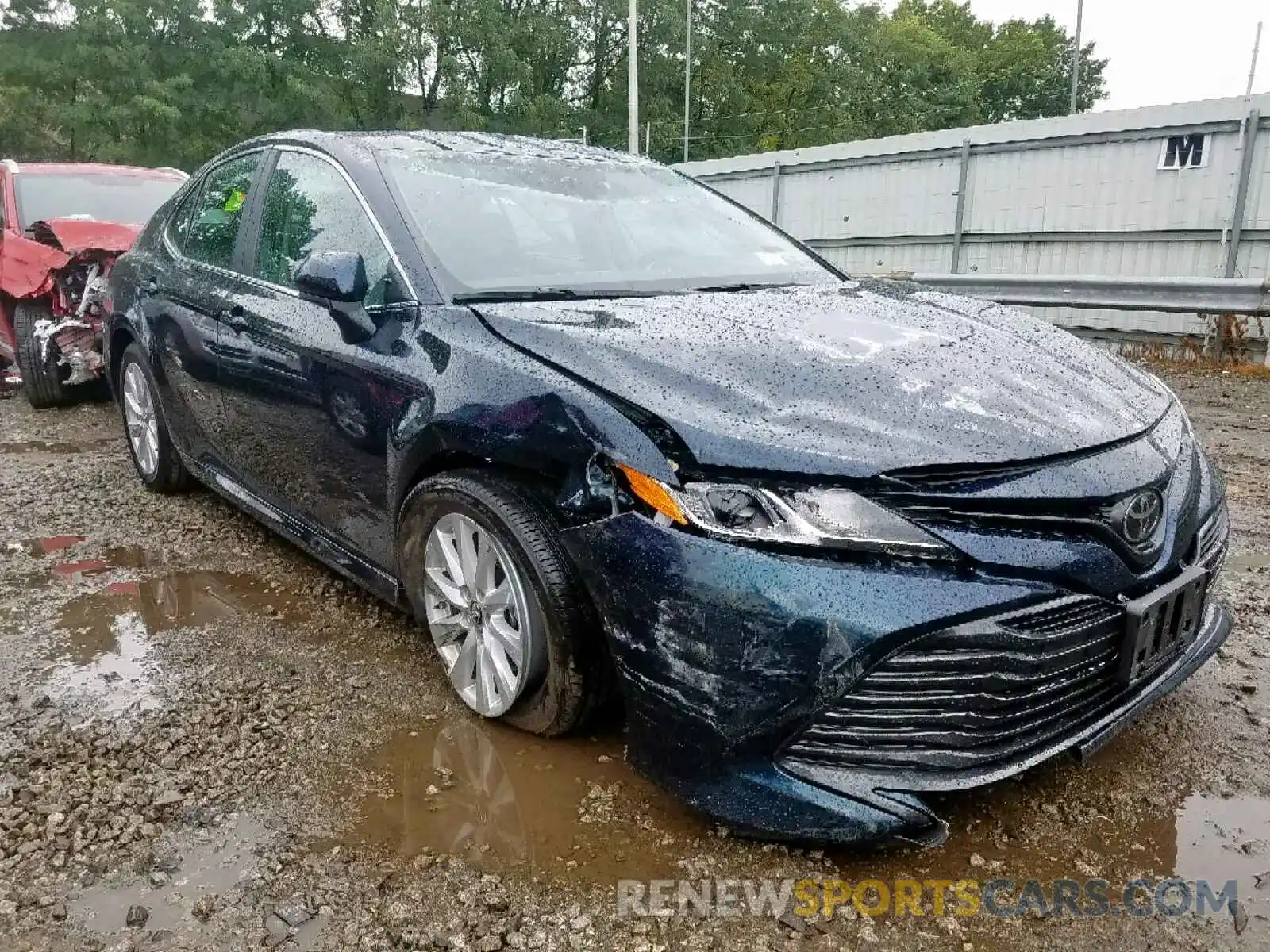 1 Photograph of a damaged car 4T1B11HK3KU787292 TOYOTA CAMRY 2019