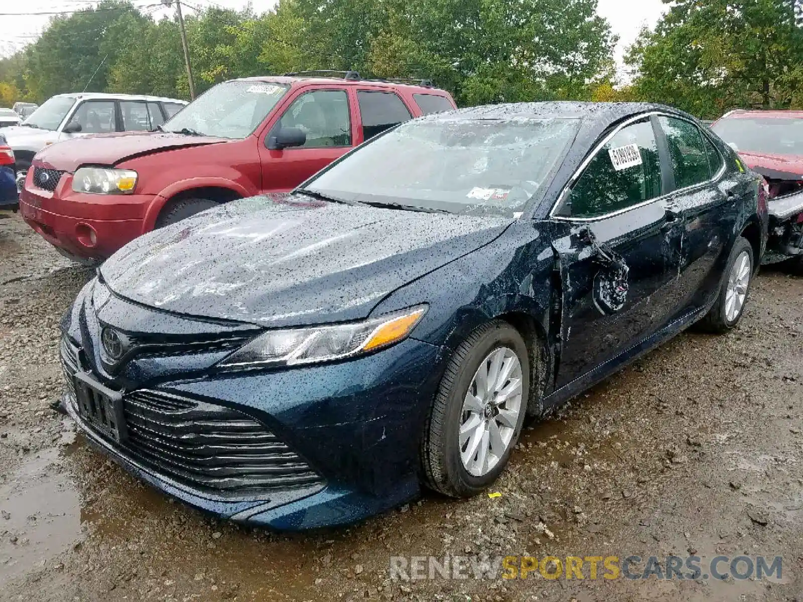 2 Photograph of a damaged car 4T1B11HK3KU787292 TOYOTA CAMRY 2019