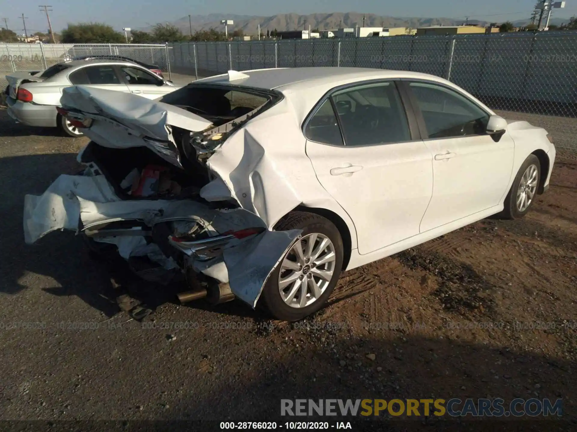 4 Photograph of a damaged car 4T1B11HK3KU787731 TOYOTA CAMRY 2019