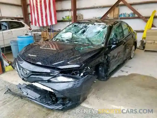 2 Photograph of a damaged car 4T1B11HK3KU788295 TOYOTA CAMRY 2019