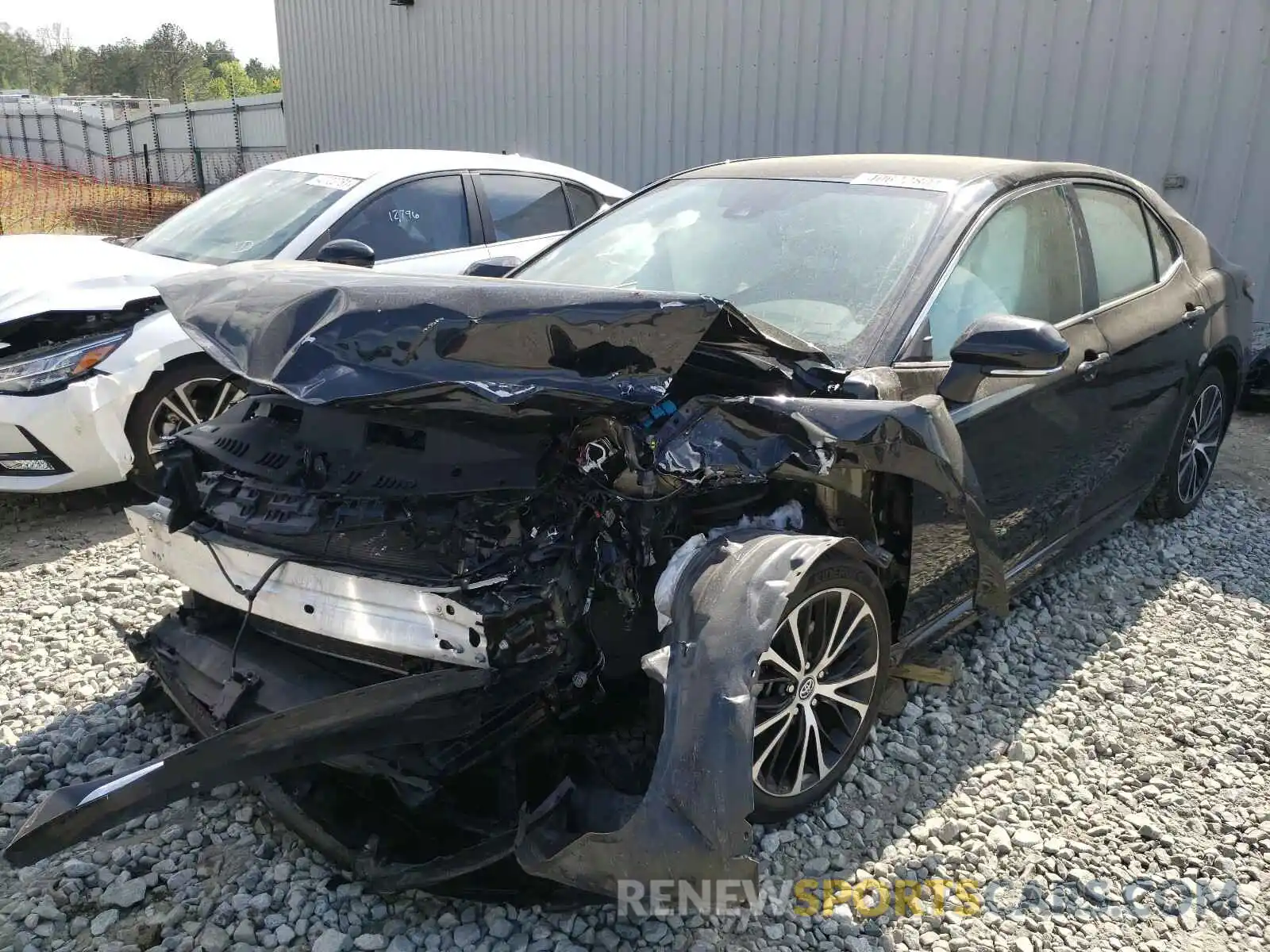 2 Photograph of a damaged car 4T1B11HK3KU788619 TOYOTA CAMRY 2019