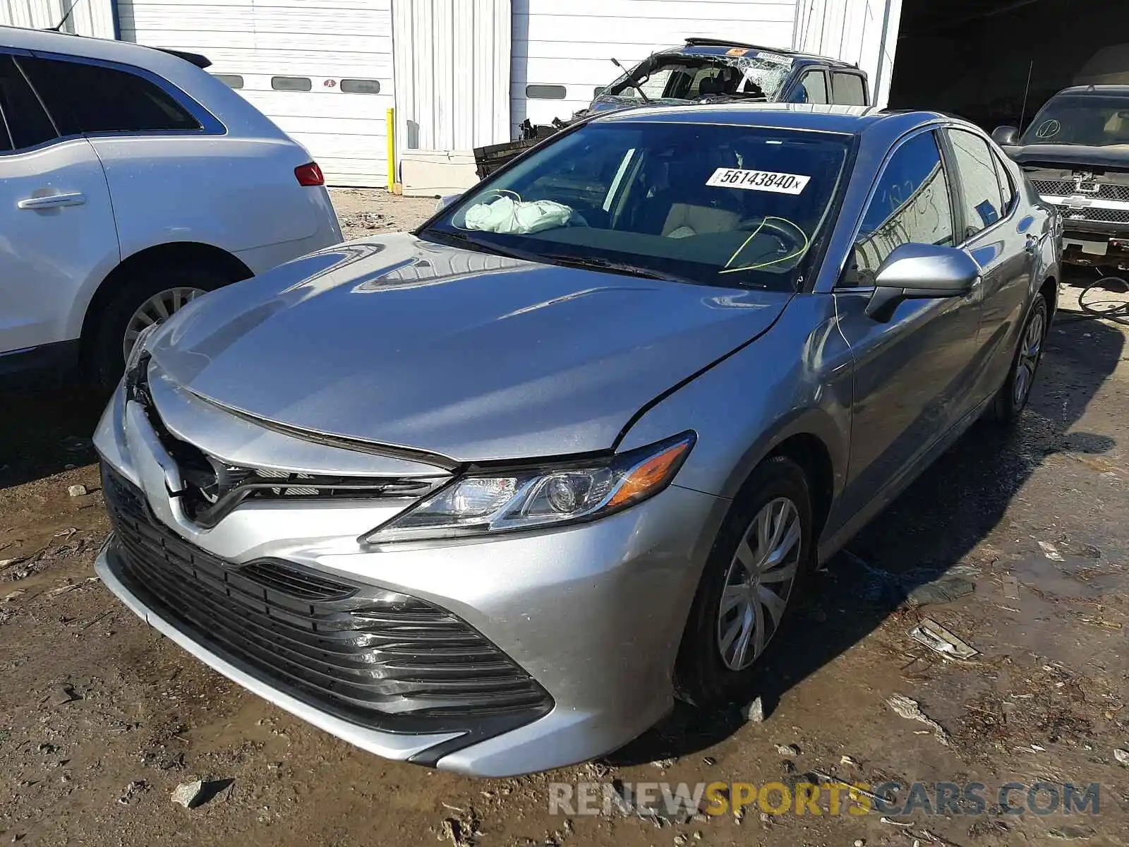 2 Photograph of a damaged car 4T1B11HK3KU789771 TOYOTA CAMRY 2019