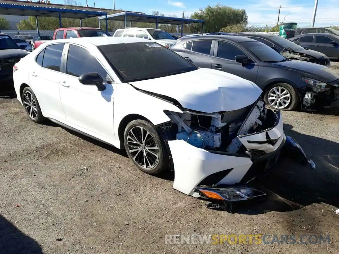 1 Photograph of a damaged car 4T1B11HK3KU789995 TOYOTA CAMRY 2019