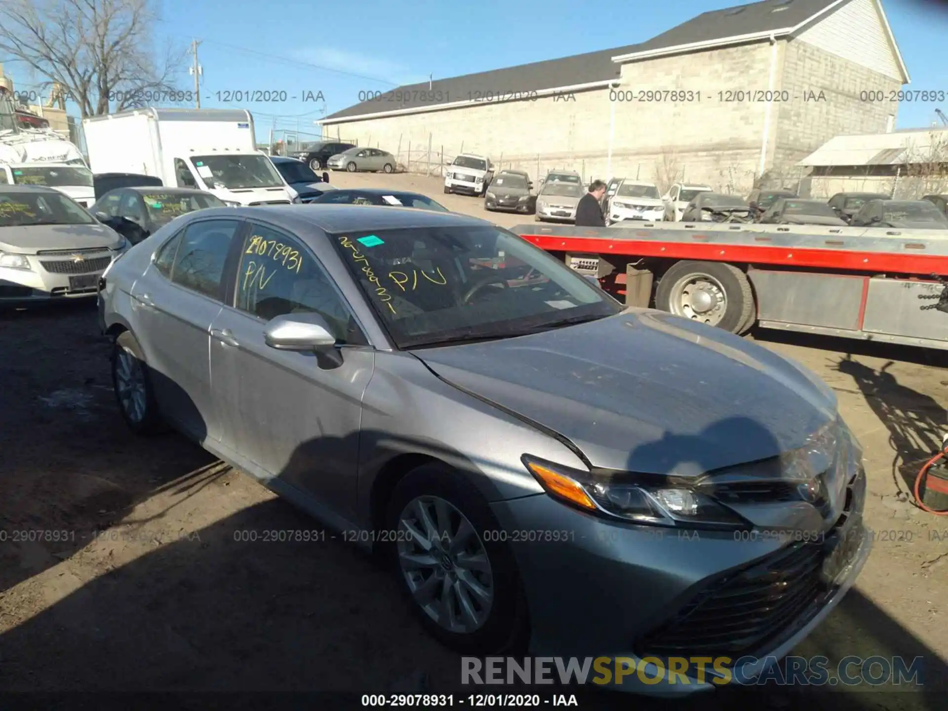 1 Photograph of a damaged car 4T1B11HK3KU791570 TOYOTA CAMRY 2019