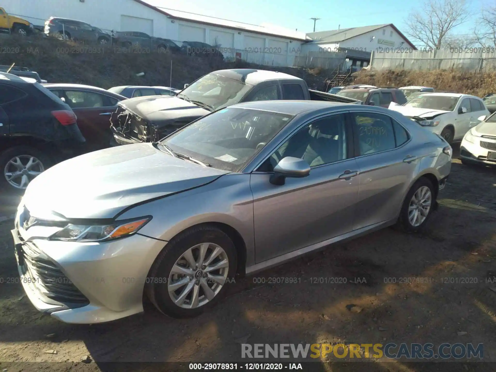 2 Photograph of a damaged car 4T1B11HK3KU791570 TOYOTA CAMRY 2019