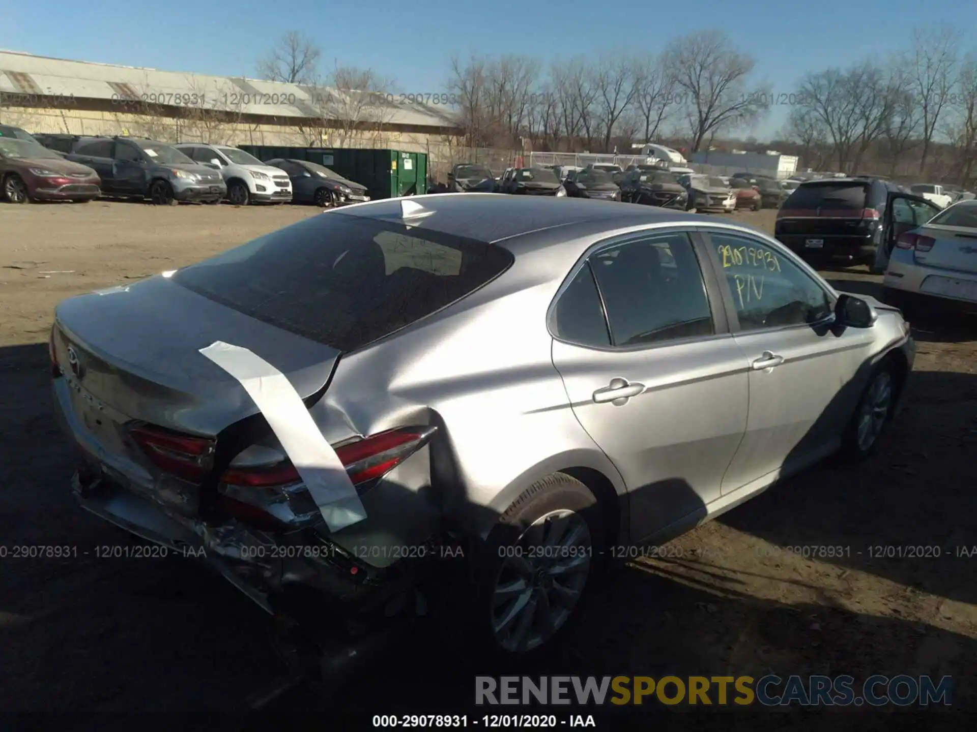 4 Photograph of a damaged car 4T1B11HK3KU791570 TOYOTA CAMRY 2019