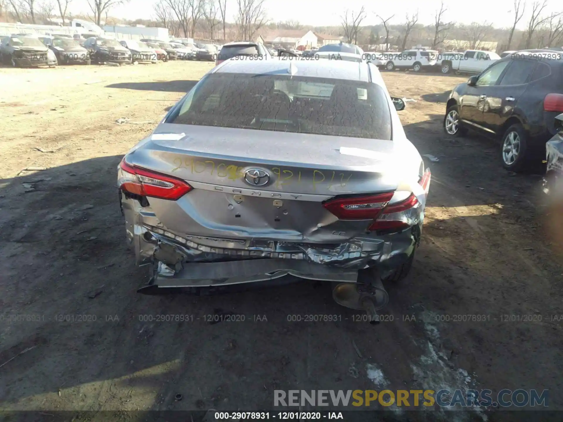 6 Photograph of a damaged car 4T1B11HK3KU791570 TOYOTA CAMRY 2019