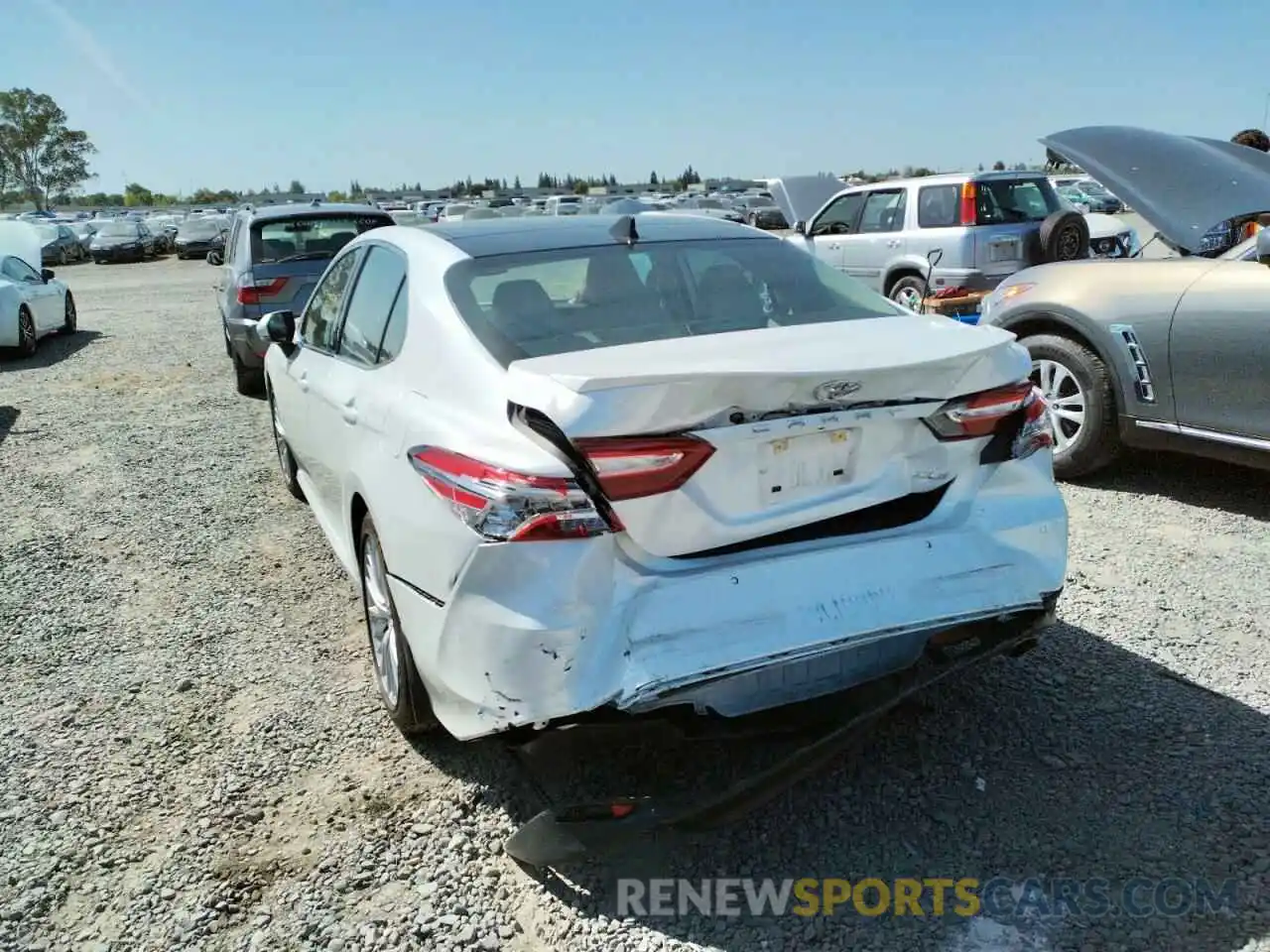 3 Photograph of a damaged car 4T1B11HK3KU791729 TOYOTA CAMRY 2019