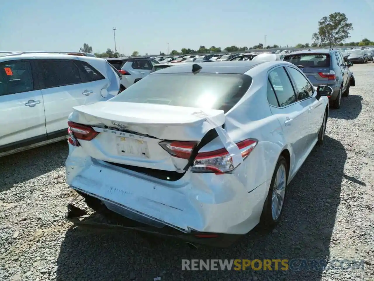 4 Photograph of a damaged car 4T1B11HK3KU791729 TOYOTA CAMRY 2019