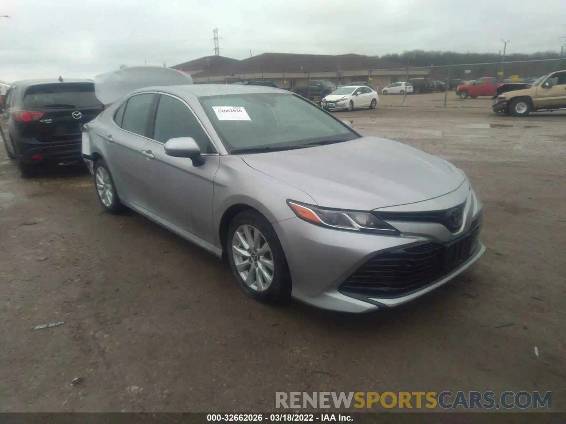 1 Photograph of a damaged car 4T1B11HK3KU792556 TOYOTA CAMRY 2019