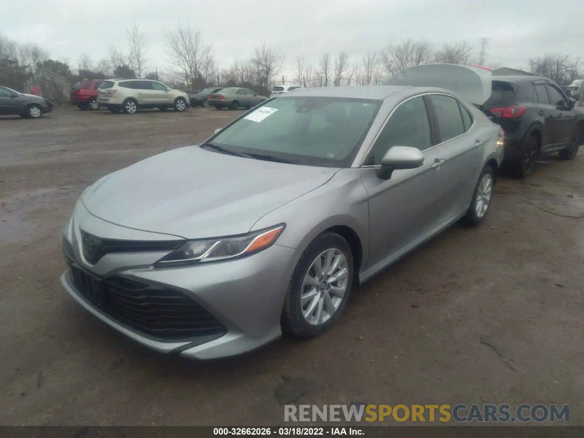 2 Photograph of a damaged car 4T1B11HK3KU792556 TOYOTA CAMRY 2019